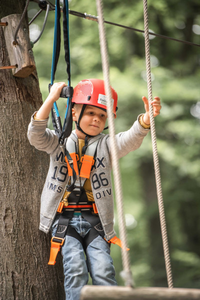Kletterspaß in luftiger Höhe 