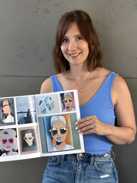 Künstlerin Xenia Graf Fischer 